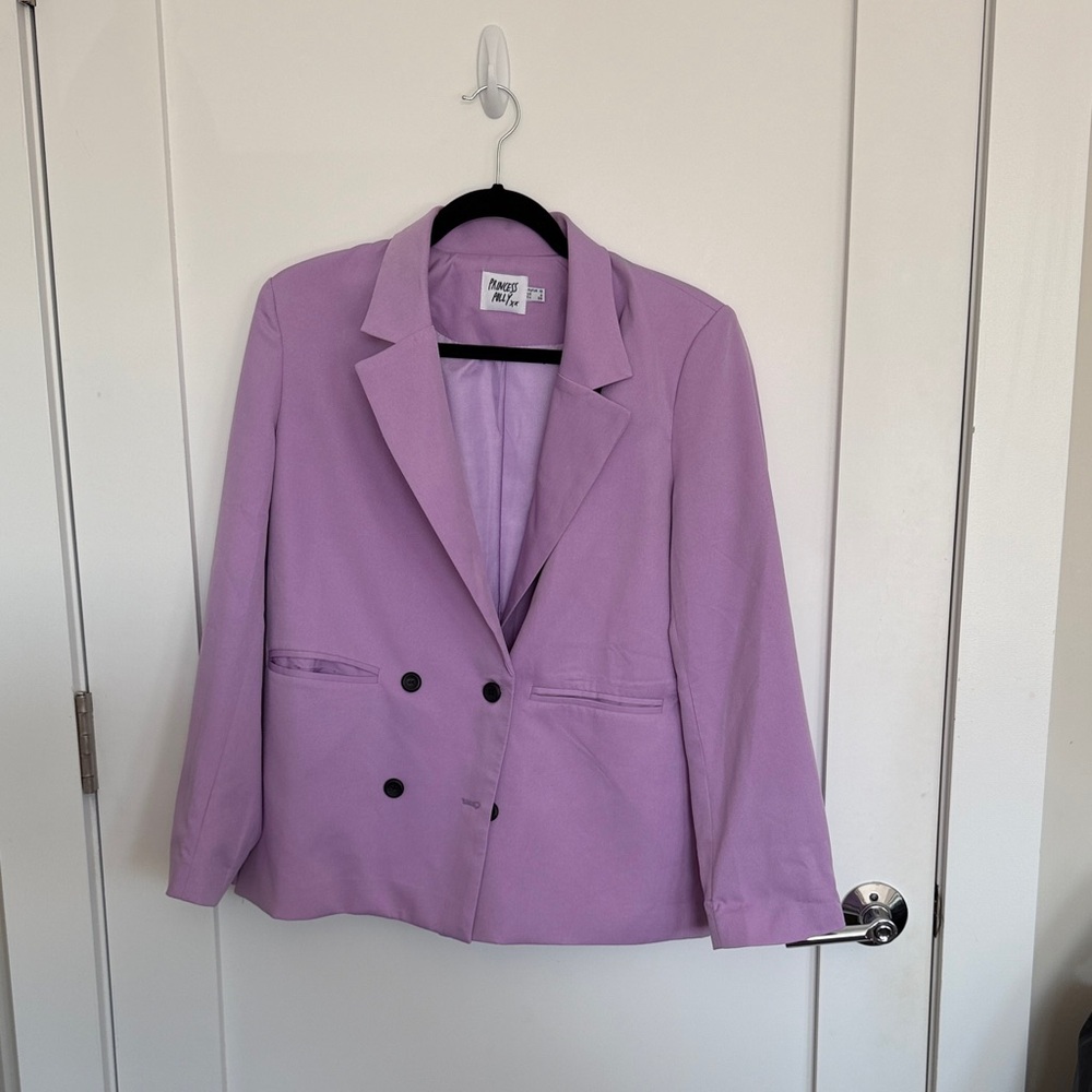 Princess Polly Lavender Blazer